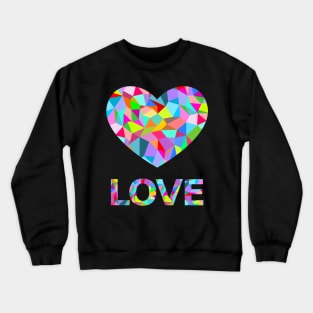 love heart Crewneck Sweatshirt